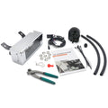 Chrome Reefer Oil Cooler Fan for Harley Touring (1987–2008)