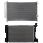 Aluminum Radiator & A/C Condenser Assembly for Toyota Corolla (2009–2017)