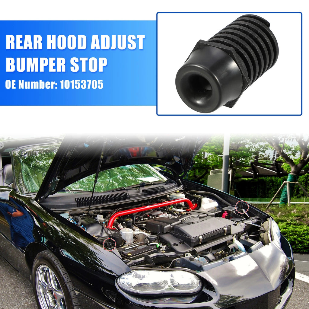 Rear Hood Adjust Bumper Stop w/ Rubber Cap for Chevrolet Camaro (No. 10153705)