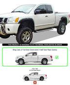 Running Boards for Nissan Titan King Cab (2004-2024)