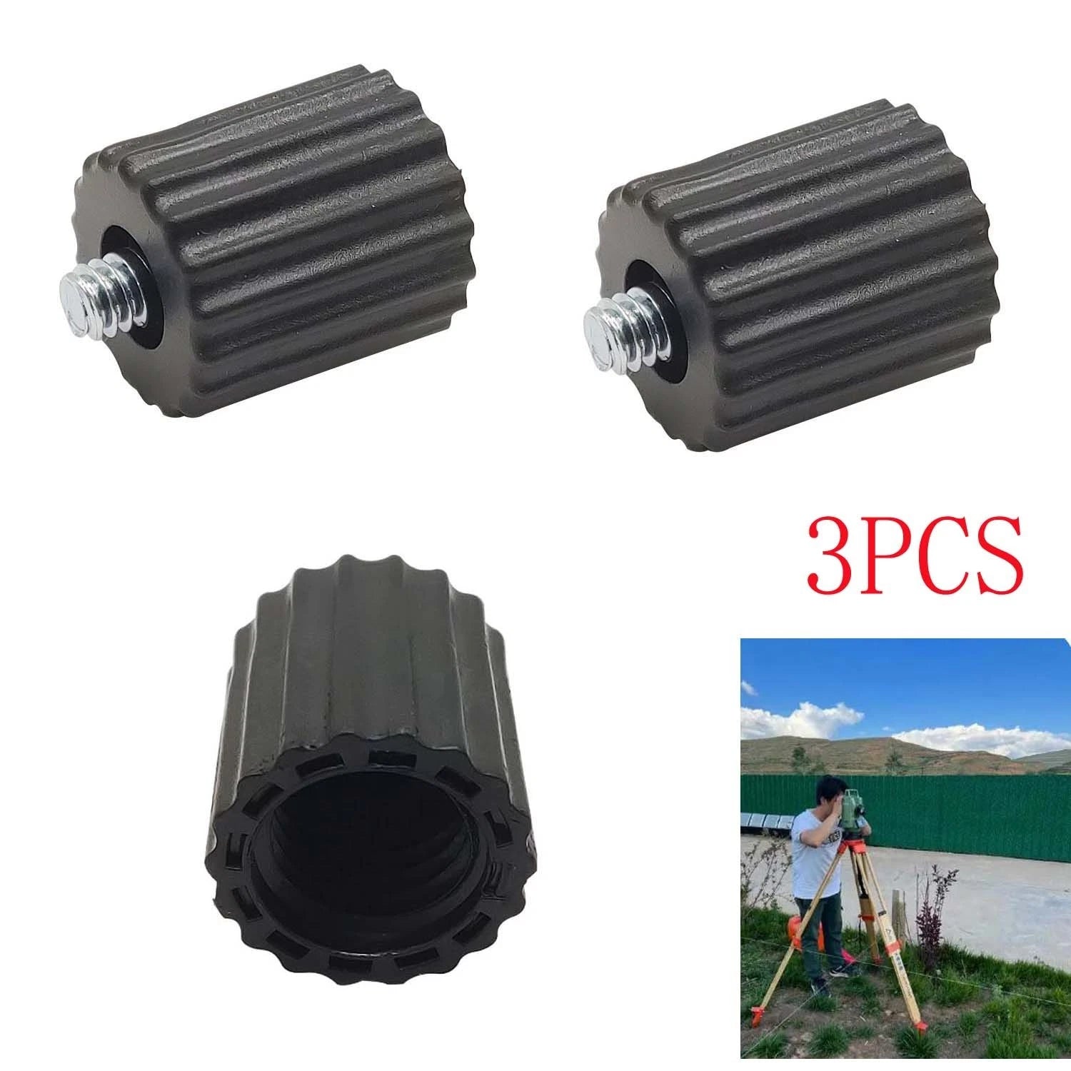 3PCS 5/8 to 6mm Level Adapter Set for Professional Grade Level Mounting