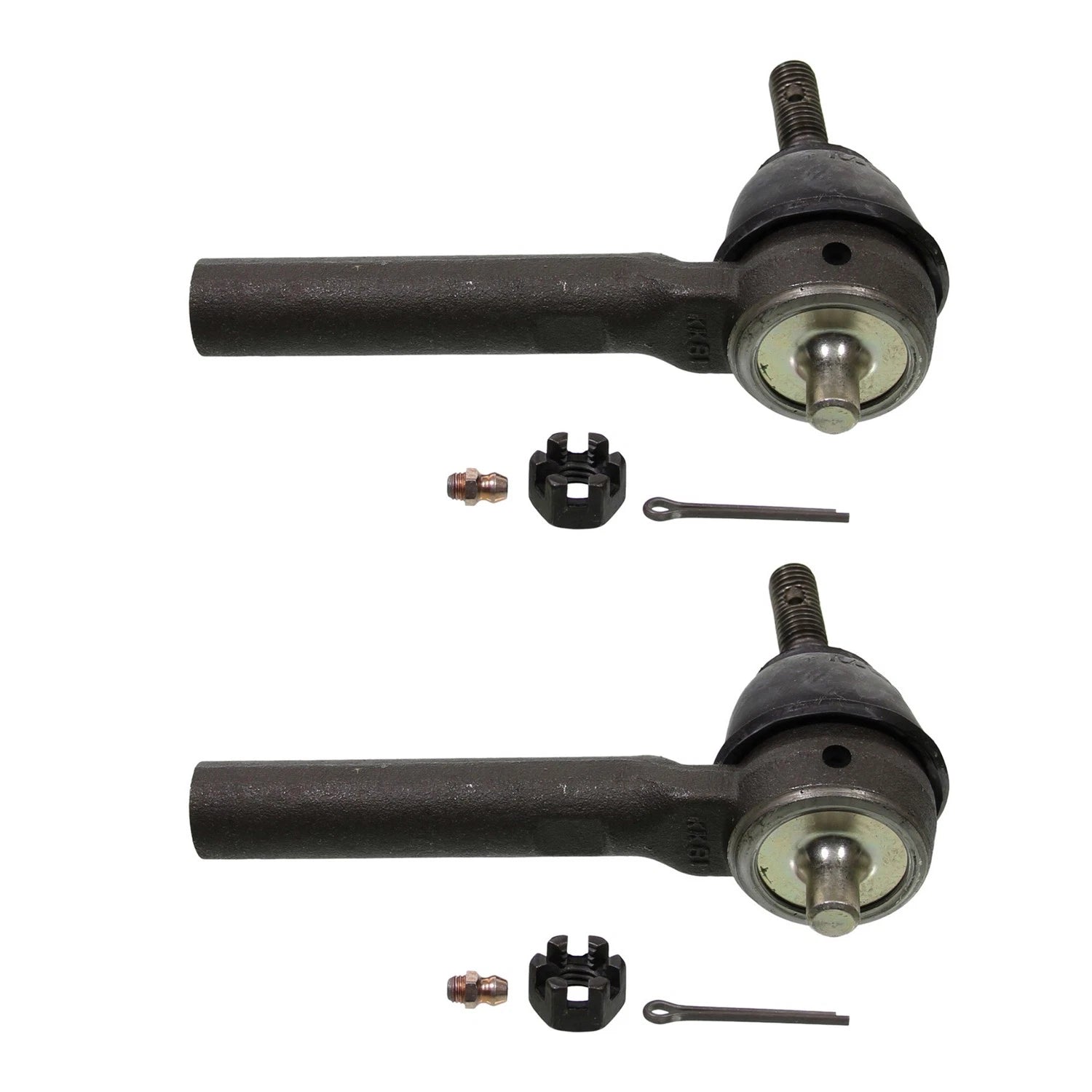 2X Moog Rear Outer Steering Tie Rod Ends for Silverado 1500, Sierra 1500 (2007–2018)
