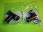 2X Exhaust Manifold Drain Plug 90 Degree Elbow Fitting for Mercruiser (22-862210A01)
