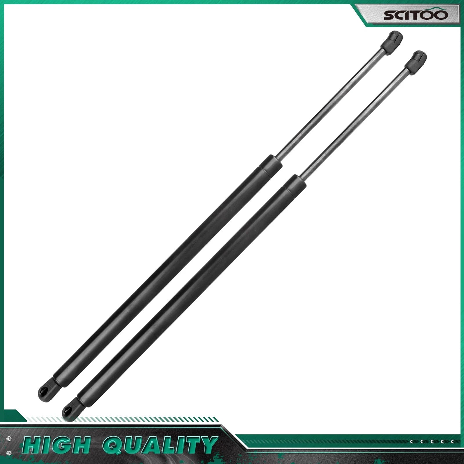 2X Tailgate Hatch Gas Lift Supports for Chevrolet Trailblazer EXT (2002–2006) 4574