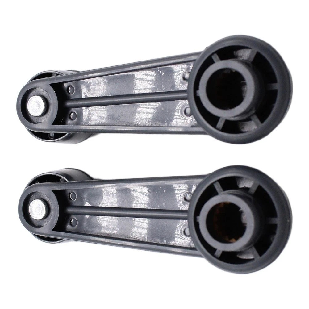 2 Replacement Manual Window Crank Handles Gray for Nissan Xterra (2000–2004)