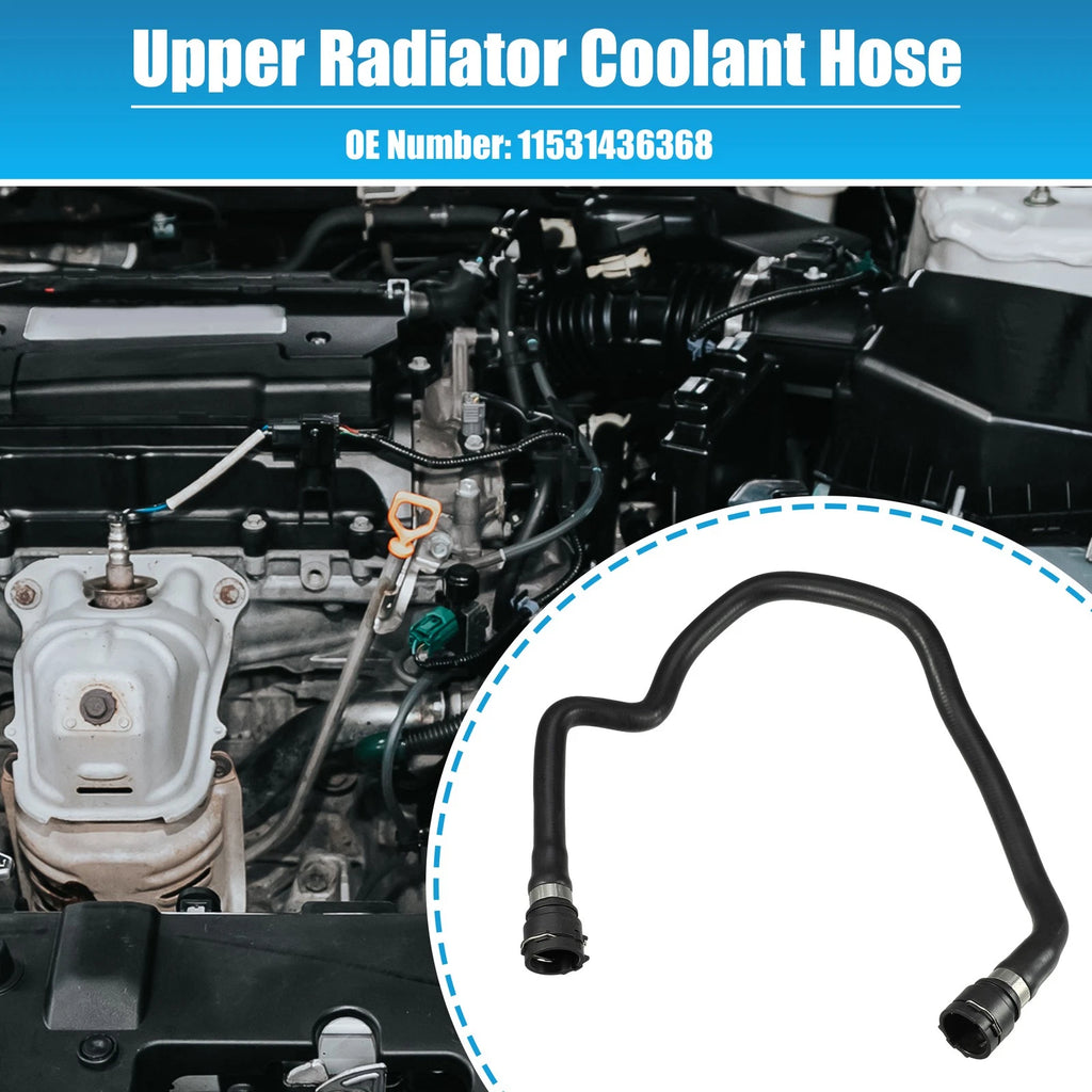 Upper Radiator Coolant Hose for BMW 3 Series E46 (1997–2002) No. 11531436368