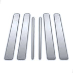 6Pc Chrome Pillar Post Covers Upgrade for Lexus HS (2010–2017)