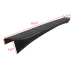Tailgate Top Protector for Chevy Silverado Sierra (2007–2014) - Black ABS