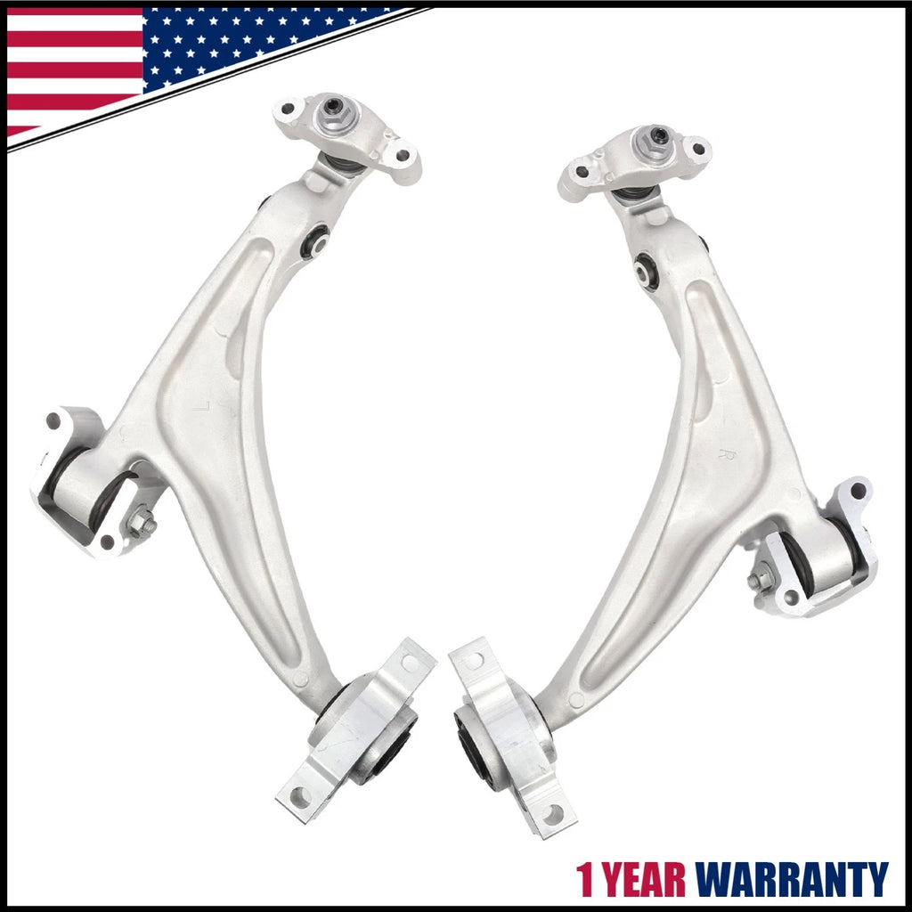 Set of 2 Front Lower Control Arms w/ Ball Joints for Volvo XC60 (2018), XC90 (2016–2018)