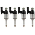 Set of 4 Fuel Injectors for Volkswagen Jetta, Audi A1, Seat Ibiza, Toledo