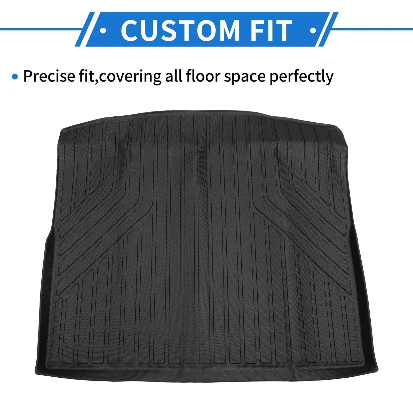 Cargo Liner Rear Trunk Mat for Volkswagen Golf Alltrack (2017–2019) TPE