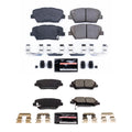PowerStop Z23 Carbon-Fiber Ceramic Disc Brake Pads Kit for Santa Fe (2013–2019)