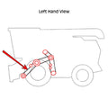 Belt for Long Rice Feeder/Head Countershaft Drive (AM31-1695680)