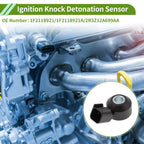 1 Pc Ignition Knock Detonation Sensor No.1F2118921 for Ford F-150 (2005–2008)