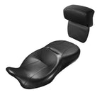 Seat Backrest Pad for Harley Road King Glide (2014–2023) Black