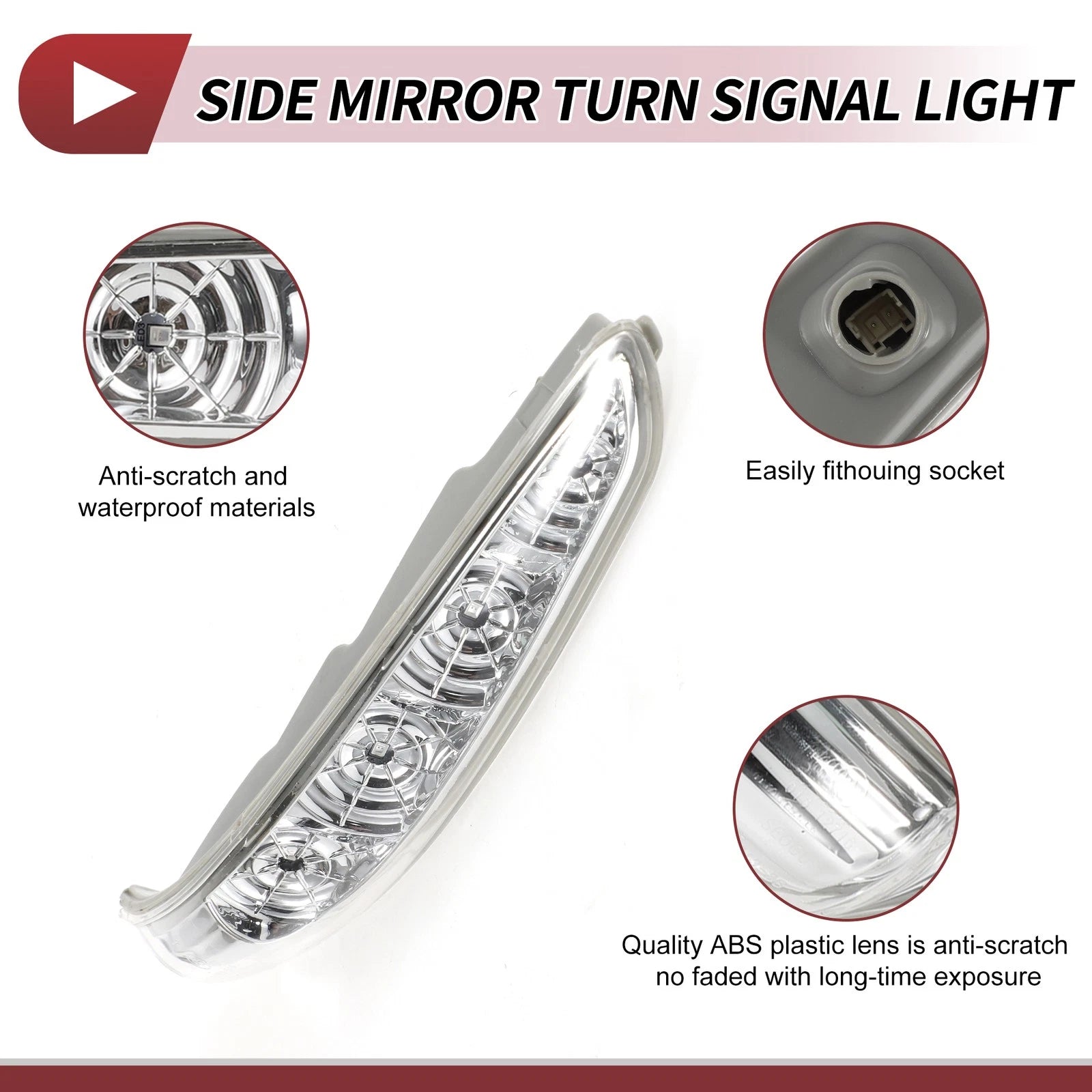 LED Turn Signal Light for Hyundai Sonata (2011–2015) Right No. 876233S000