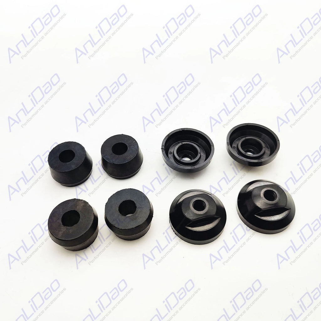 Set of 4 End Caps & Bushings for Mercruiser R/MR/Alpha One (23-99291T, 19-14842)