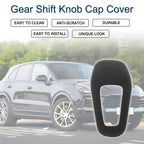 Gear Shift Knob Cap Cover for Porsche Cayenne (2018-2025) Dark Gray 1 x