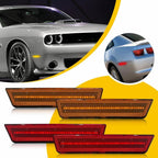 2X Rear LED Side Marker Signal Lights for Dodge Challenger Charger (2008–2014)
