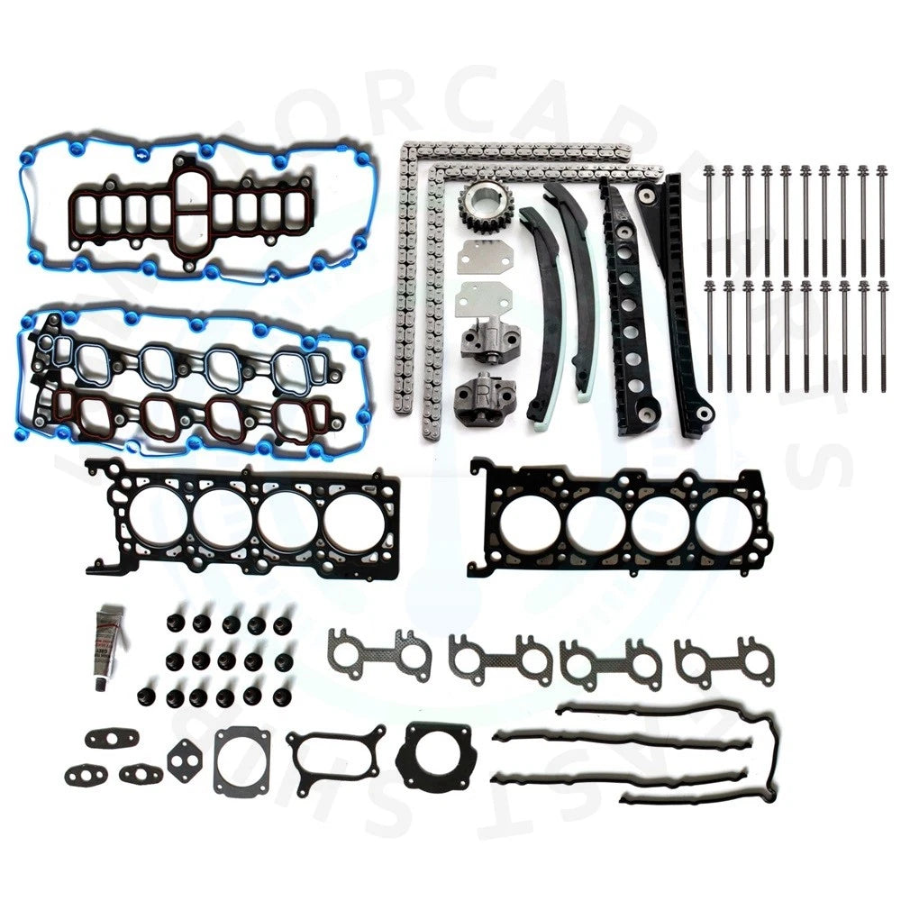 Timing Chain Kit and Head Gasket Set for Ford F-150 F-250 Expedition (1999)