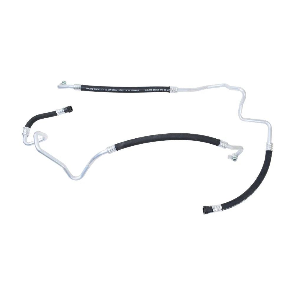 2X Engine Oil Cooler Hose Pipe Inlet & Outlet for BMW 535i 640i (2011–2017) 17227636879