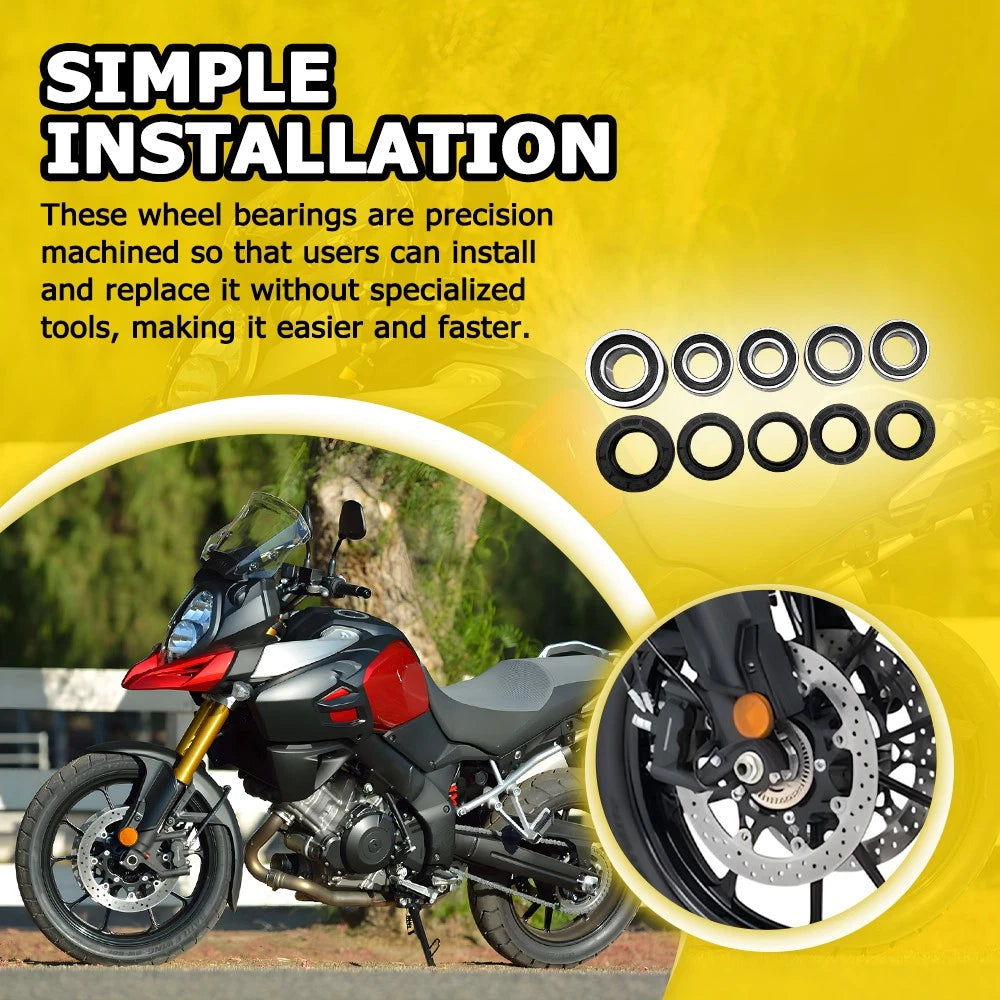 5X Bearings & Seals Kit 30-6501 for Suzuki Vstrom 1000 DL1000 (2014–2016)