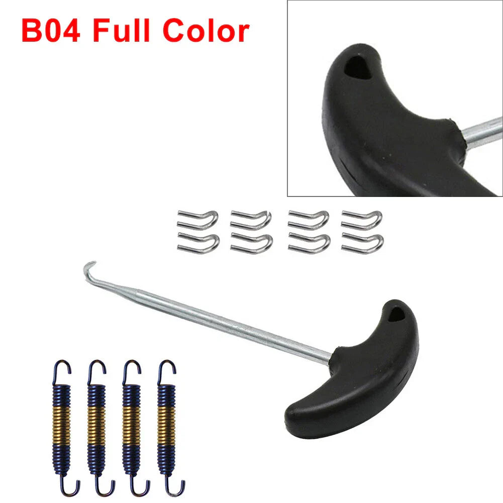 Stainless Steel Exhaust Pipe Muffler Mounting Springs for Motorcycle