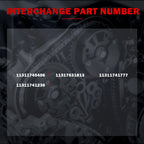 Timing Chain Guide Rail Set for BMW 540i E39 (1998-2003)