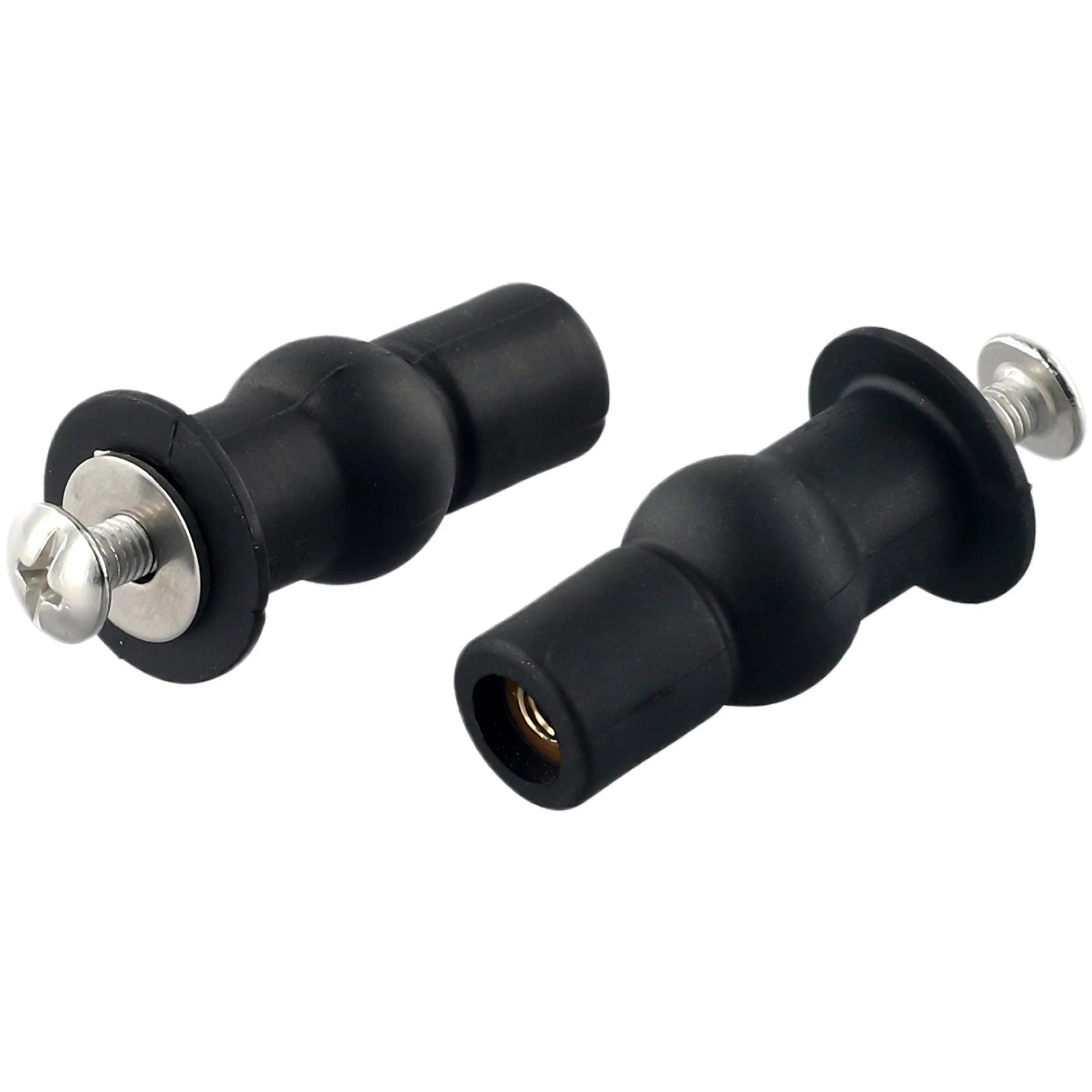 Rubber Toilet Seat Screws Hinges Fixings for WC Blind Hole Parts