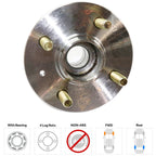 Wheel Hubs for Hyundai Accent (2000–2006) Rear LH & RH