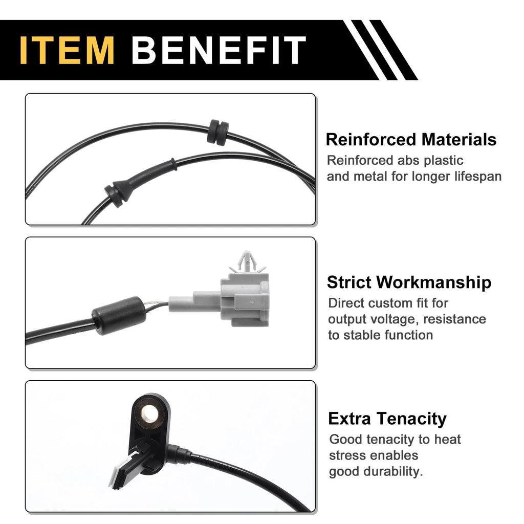 ABS Wheel Speed Sensor No. 479007S200/0265007654 for Nissan Titan (2004–2011)