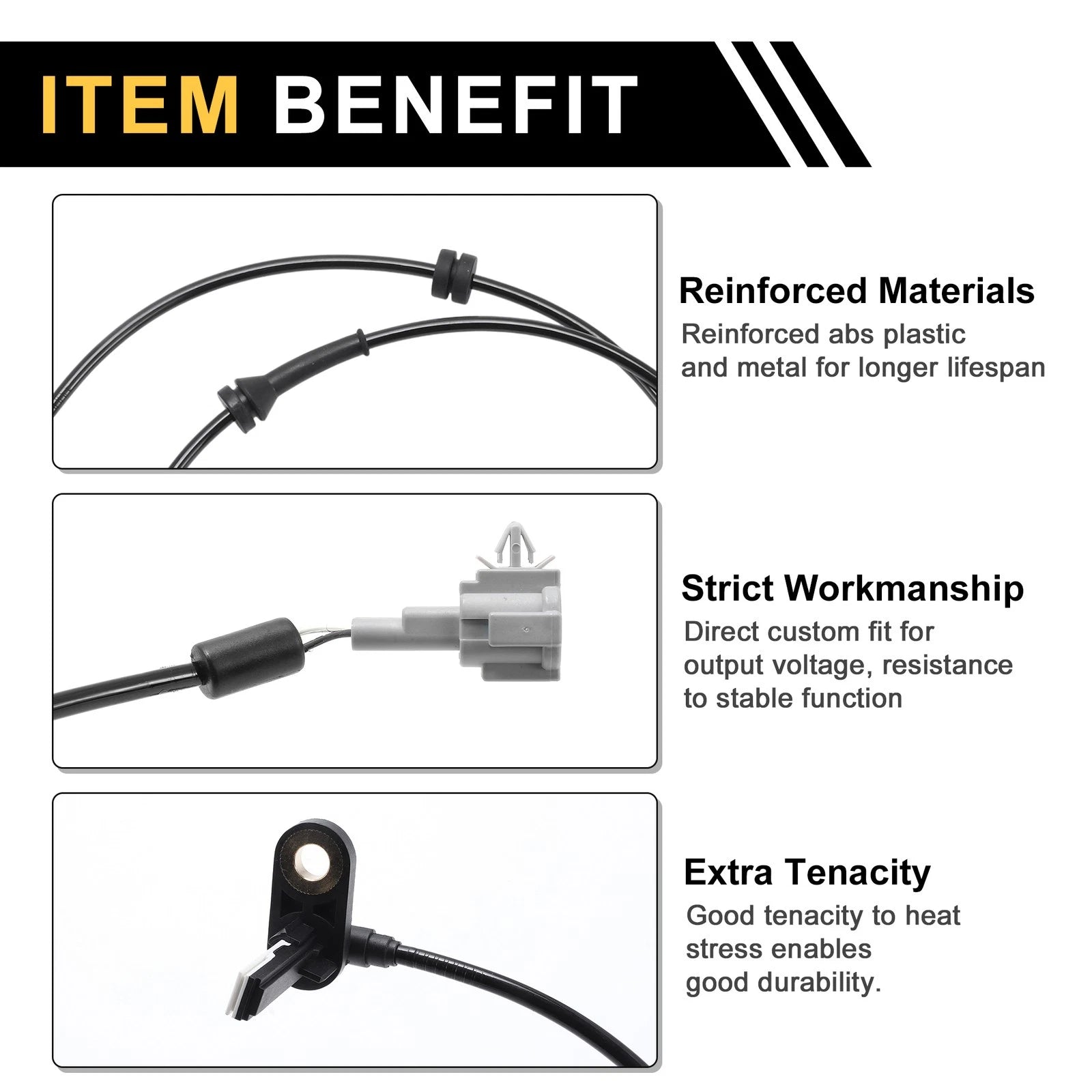 ABS Wheel Speed Sensor No. 479007S200/0265007654 for Nissan Titan (2004–2011)