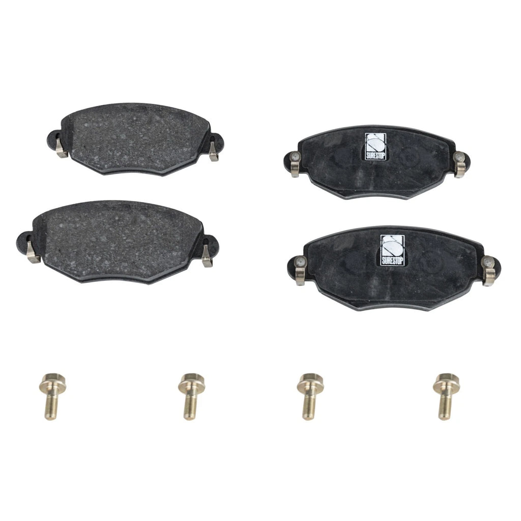 Set of 4 NAO Brake Pads for Jaguar X-Type (2002–2004)
