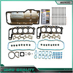 Set of 10 Head Gasket Bolts & Oil Pan Gasket for Jeep Grand Cherokee (1999–2003)