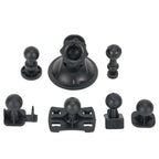 Suction Cup Mount for Dash Cam Holder with 6 Adapters for Vehicle