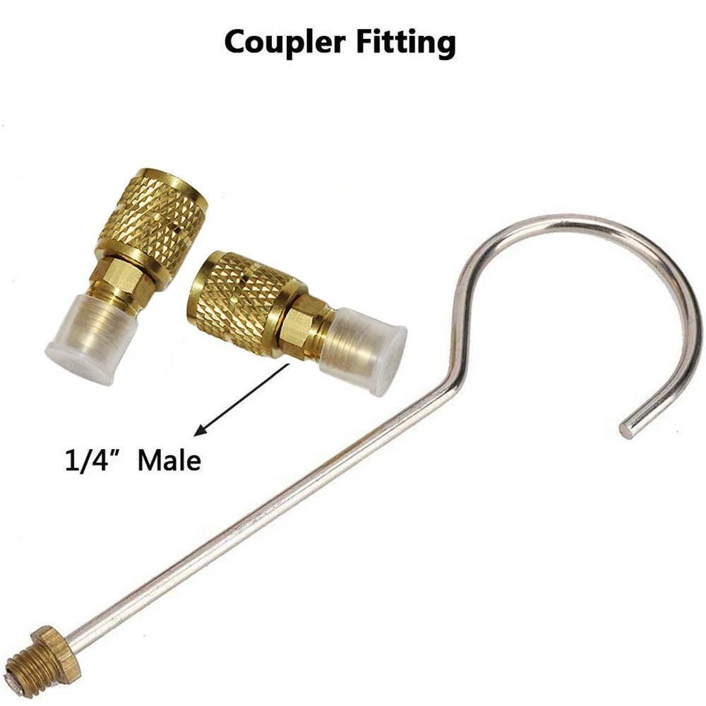 Manifold Gauge Set for R410A R22 AC with 5FT Hose