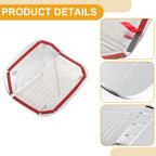 Fuel Tank Door Cap for Mazda CX-50 (2023–2025) Chrome Silver Tone