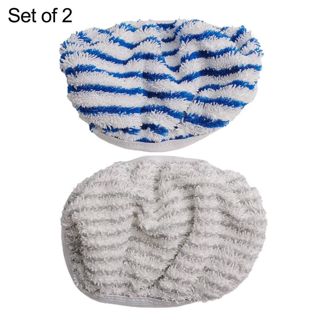 2X Microfibre Cloth Pads for Clean&Steam ZR005801 (Washer Compatible)