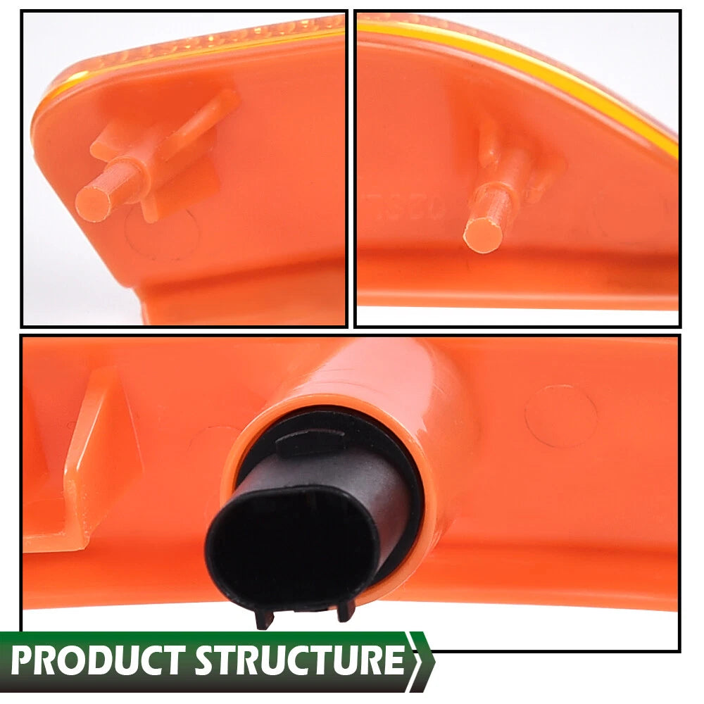 Amber Side Marker Light for Chrysler 200 (2015–2017)