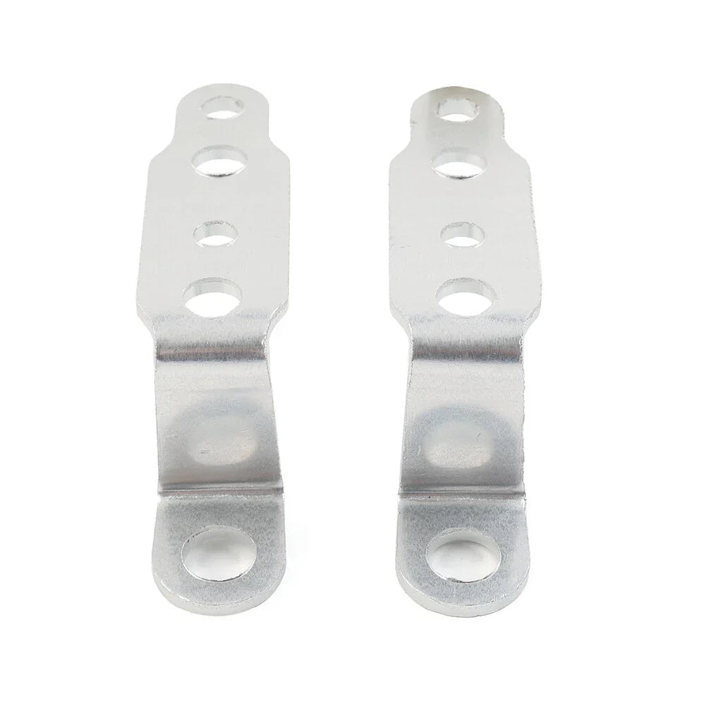 Silver Headlight Rearview Mirror Bracket for Car Spotlight