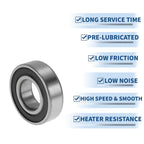 6205VV Deep Groove Ball Bearing for Various Models (25x52x15mm)
