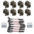 Set of 8 Ignition Wires & 8 Spark Plugs for Chevy Corvette (2003)