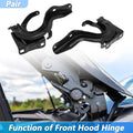 Front Hood Hinge for Nissan Rogue (2014–2020) No. 654004BA0A, 654014BA0A LH RH