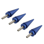 4 x 5mm Blue Spike Windscreen Screw Bolts for Harley Touring Road Glide (1998-2025)