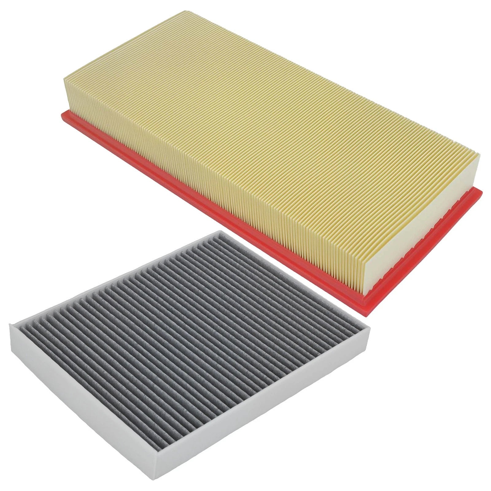 Set of 2 Engine and Cabin Air Filters for VW Touareg (2004–2017) 7L0129620 C35762C