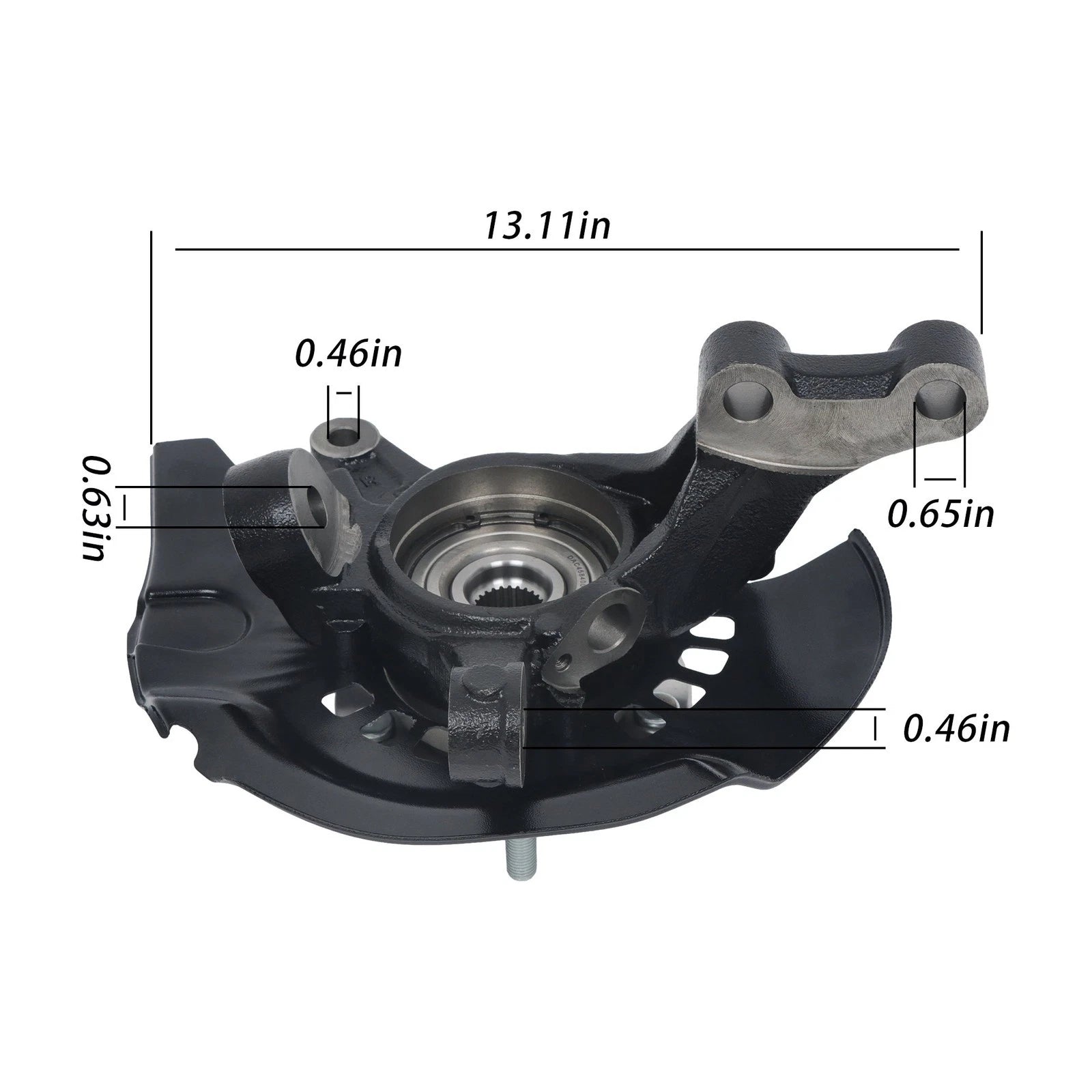 Front Right Wheel Bearing and Hub Assembly for Toyota Highlander (2004–2007) 4350228090