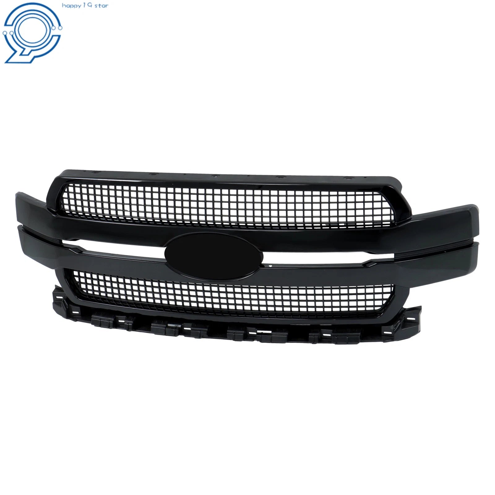 Gloss Black Front Grille for Ford F-150 Platinum (2018–2020)