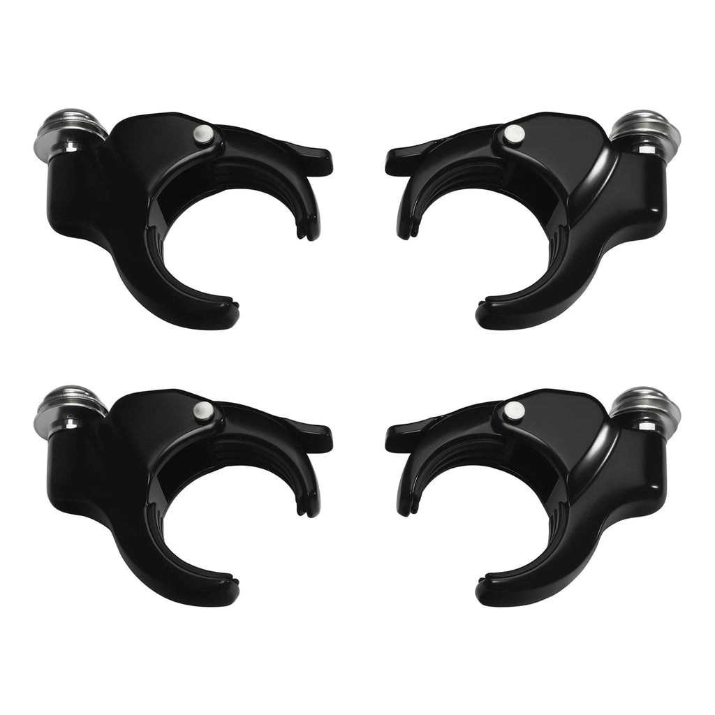 Set of 4 Windshield Clamps for Harley Breakout FXBRS, Street Bob FXBB (2018–2024)