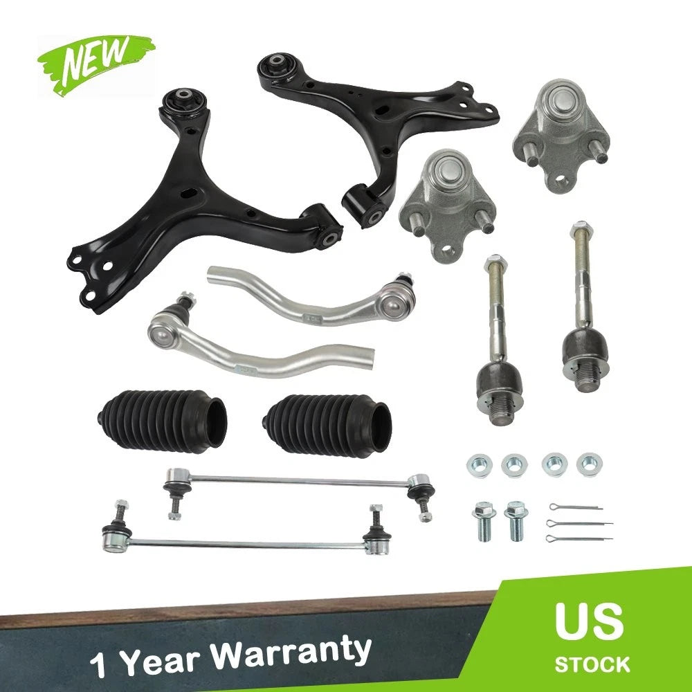 10pcs Front Lower Control Arms w/ Ball Joints for Honda Civic (2013–2015)