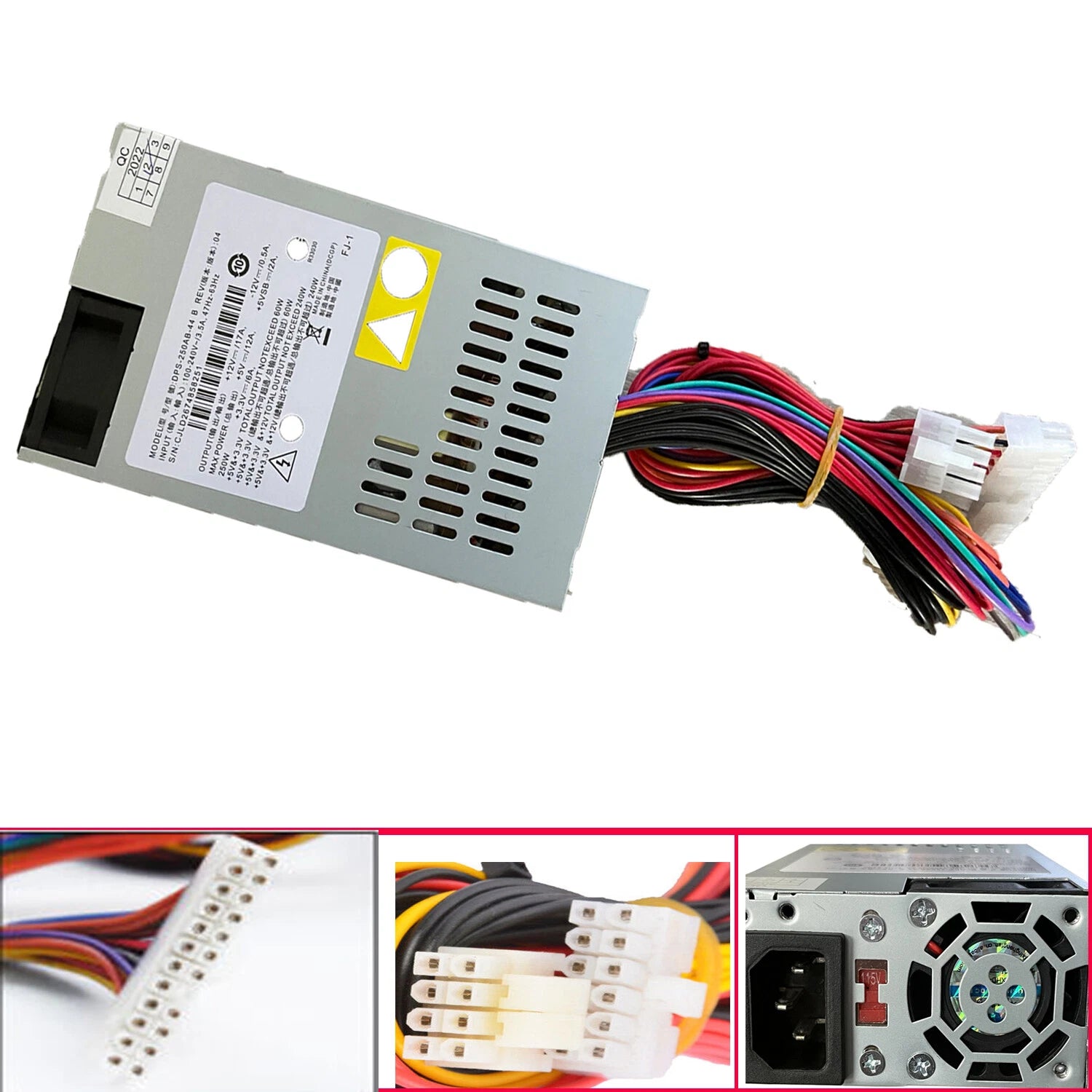 250W Power Supply PSU for Synology DS1515+, DS1010+, DS1815+, DS1812+ (DPS-250AB-44B)